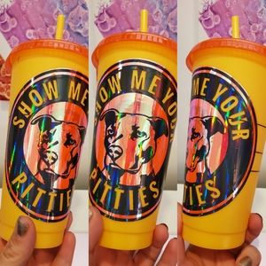 Starbucks LIMITED EDITION Color Change Cup,Pitbull